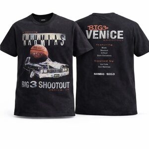 Nahmias Ice Cube Collab Big 3 Shootout Tshirt Size XL NWT